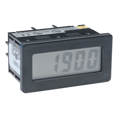 Noshok 1900C Series Panel Meter Liquid Crystal Display (LCD) Backlight Compact Loop-Powered Digital Indicator 1900C-2